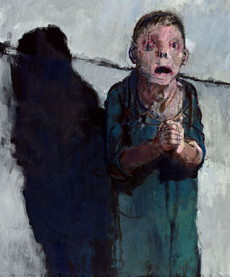 "Femme qui crie" de Jean Rustin