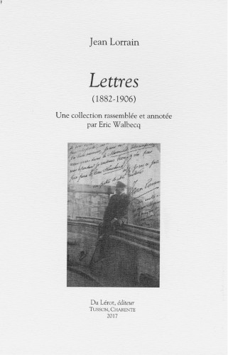 "Lettres (1882-1906)" de Jean Lorrain