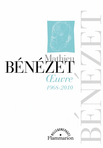 "&OElig;uvre" de Mathieu B&eacute;n&eacute;zet