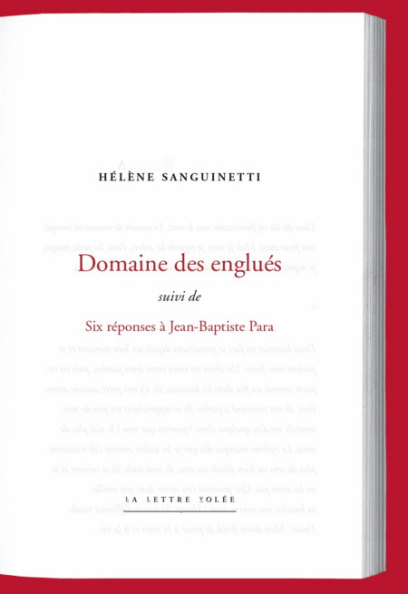 "Domaine des englus" d'Hlne Sanguinetti